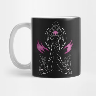 Corrupt Barbatos Venti Statue Outline Genshin Impact Mug